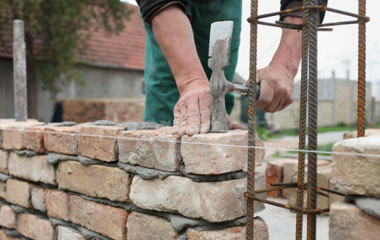 réalisation de muret en pierre