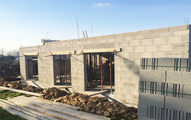 Élévation de murs maçonnerie Finistère Sud